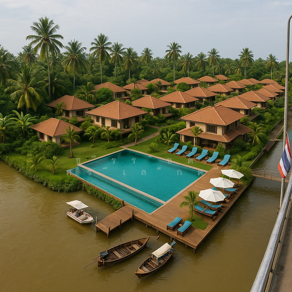 ภาพจำลอง รีสอร์ท บนที่ดิน