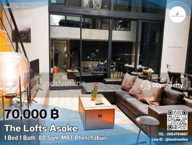 For Rent - The Lofts Asoke, Bangkok