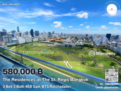 For Rent - The St. Regis Bangkok (Residences), Bangkok