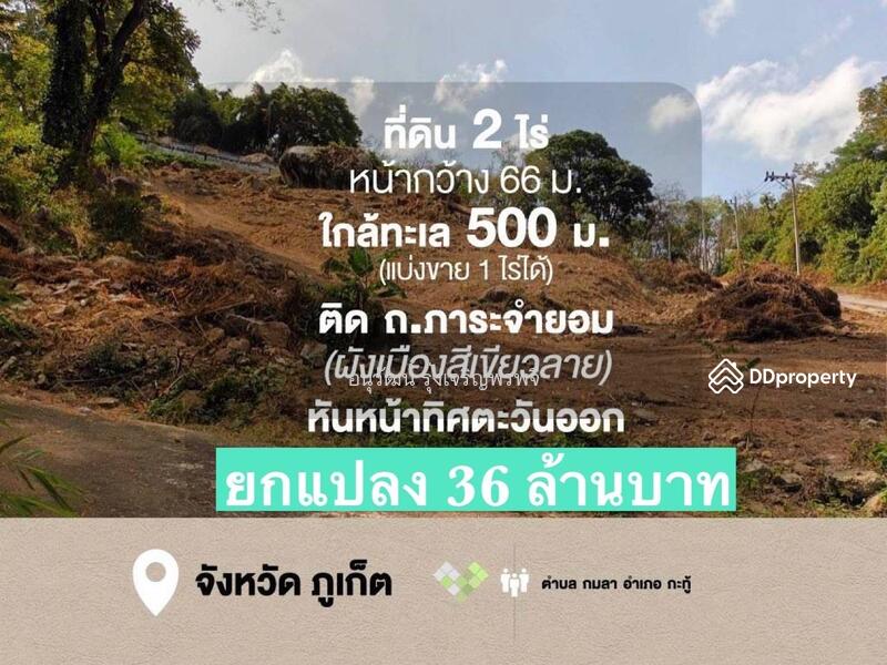 For Sale - Land for Sale 2 rai (0.8 Acre) Kamala Subdistrict, Kathu District, Phuket Province., Phuket