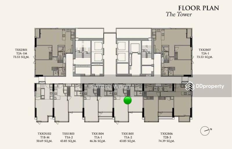 28 Chidlom, Bangkok, 28 Chit Lom Alley, Lumphini, Pathum Wan, Bangkok, 1 Bedroom, 44 sqm, Condo For Rent, by Sarttra Wang, 11207156 - DDproperty.com