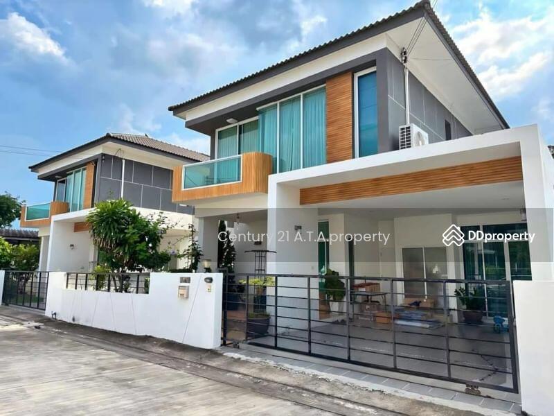 Single house for sale, V Village Village, Nong Ri-Chonburi.Comes with many free itemsSelling price