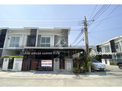 ขาย - ทาวน์โฮม 2 ชั้น หมู่บ้าน พฤกษา ไพร์ม สถานีรถไฟฟ้าบางพลู-ราชพฤกษ์ ต่อเติมพร้อมอยู่ หลังมุม, นนทบุรี