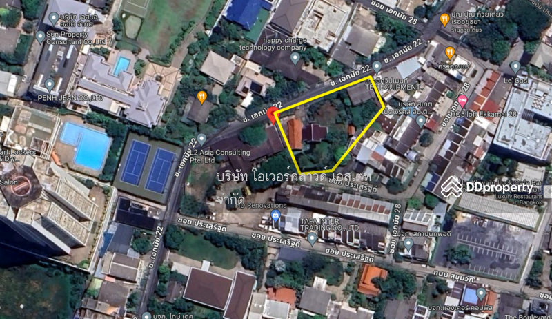 ขายที่ดิน เอกมัย สุขุมวิท : Land for sale Ekkamai Sukhumvit, Bangkok, Khlong Tan Nua, Watthana, Bangkok, , 1,920 sqm, Land For Sale, by TOAH T., 11213315 - DDproperty.com