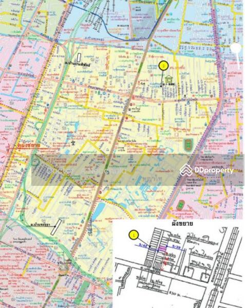 For Sale - Townhouse for Sale Near Subway Train 500 m at 5/41 Setsiri Road, Dusit in the Center of Bangkok, Bangkok