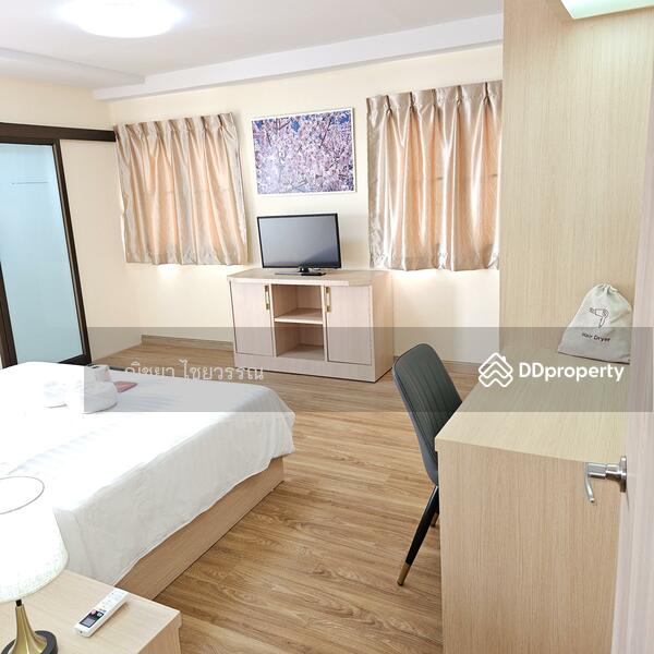 Bedroom with ensuite bathroom.