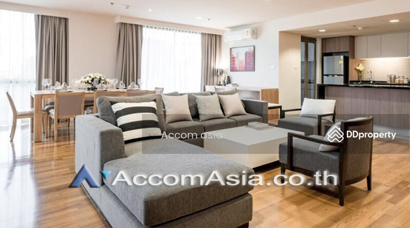 ให้เช่า - 3 Bedrooms Apartment for Rent in Sukhumvit, Bangkok near BTS Phrom Phong at Modern Apartment, กรุงเทพ
