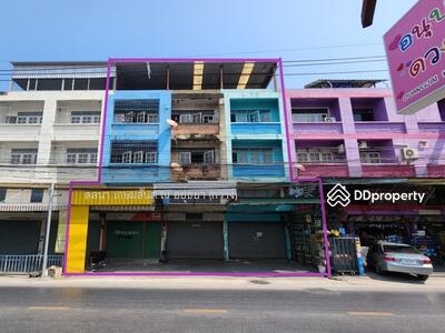 ขาย - 84671-2 - ขาย อาคารพาณิชย์ 3 คูหา ทำเลเด่น ใกล้วัดบัวขวัญ ตรงข้ามอนุบาลดวงใจ, นนทบุรี