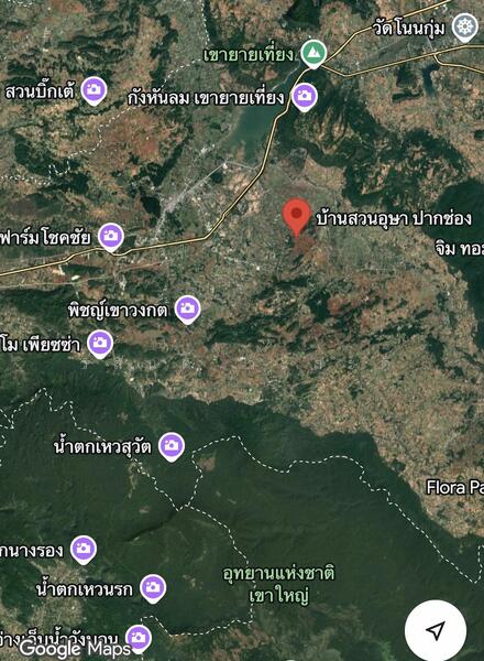 ขาย - ขายบ้านสวน เขาใหญ่ พร้อมรีสอร์ท 4 หลัง ติดเนินเขา 5 ไร่ ต.วังไทร อ. ปากช่อง, นครราชสีมา