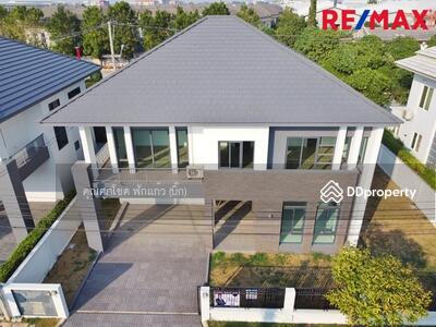 ขาย - บ้านเดี่ยว กาญจนาภิเษก - 340 ขนาด 106 ตร.วา ซื่อตรง พรีเมี่ยม บางบัวทอง บ้านใหม่ ไม่เคยอยู่, นนทบุรี