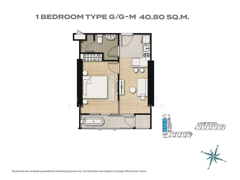 SKYPARK Lucean Jomtien Pattaya : สกายพาร์ค ลูเชี่ยน จอมเทียน พัทยา, ชลบุรี, 66 ม.12, หนองปรือ, บางละมุง, ชลบุรี, 40 ตร.ม., คอนโด ขาย, โดย Supaporn Thongpang, 11249729 - DDproperty.com