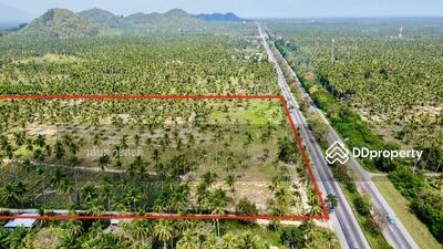 ขาย - ที่ดิน ติดถนนเพชรเกษม ทับสะแก ประจวบคีรีขันธ์ แปลงสวย 32 ไร่ ต.นาหูกวาง ต.ทับสะแก, ประจวบคีรีขันธ์