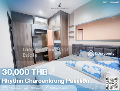 For Rent - Rhythm Charoenkrung Pavillion, Bangkok
