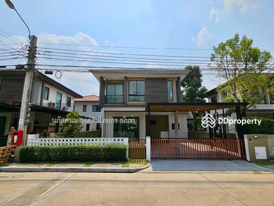 ขาย - บ้านเดี๋ยว2ชั้น ตกแต่งรีโนเวทใหม่ ทำเลดี กว้าง ราคาถูก หมู่บ้านฮาบีเทีย ออร์บิต หทัยราษฎร์ คลองสามวา, กรุงเทพ