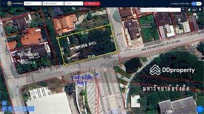 ขาย - ขายที่ 364 ตรวๆละ 70,000 หลังม.รังสิตประตู2 เหมาะคอนโด หอพักน.ศ.เดินข้ามถนนถึงม.รังสิตใน1นาที, ปทุมธานี