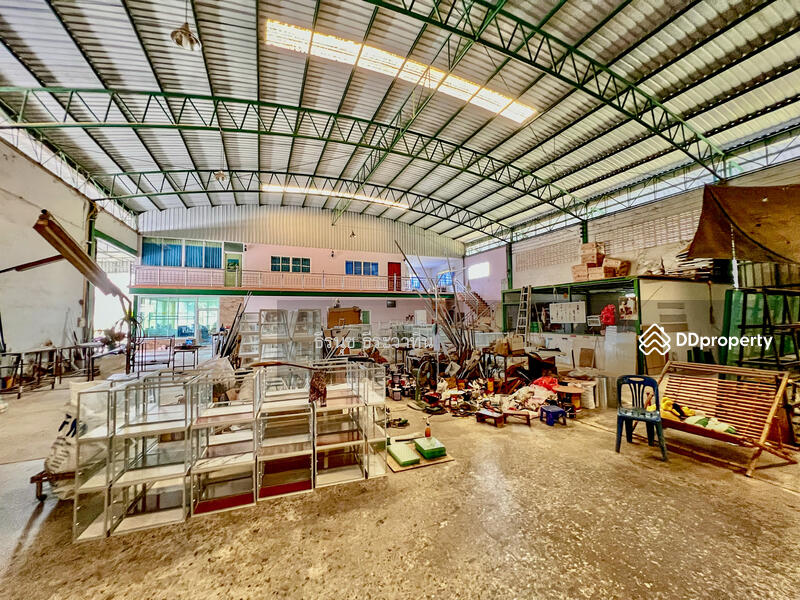 For Sale - Land and Warehouse in Panasnikom Chonburi, Chon Buri