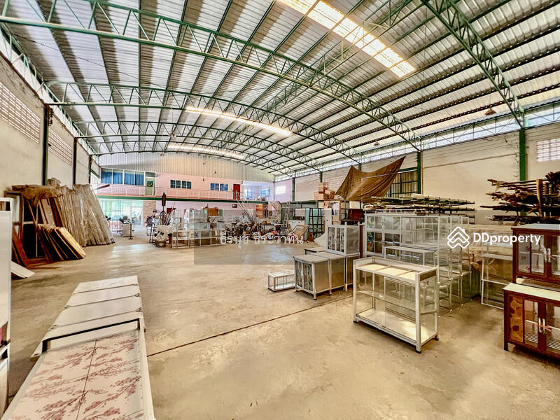 For Sale - Land and Warehouse in Panasnikom Chonburi, Chon Buri