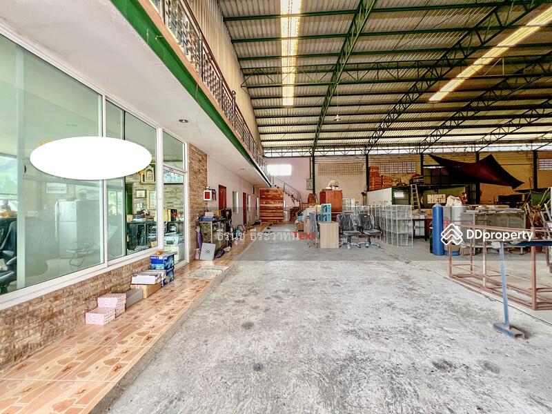 For Sale - Land and Warehouse in Panasnikom Chonburi, Chon Buri