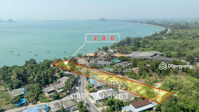 For Sale - Beach Land for Sale, at Prachuabkhirikhun, 2 Rai 70 Million Baht, Prachuap Khiri Khan