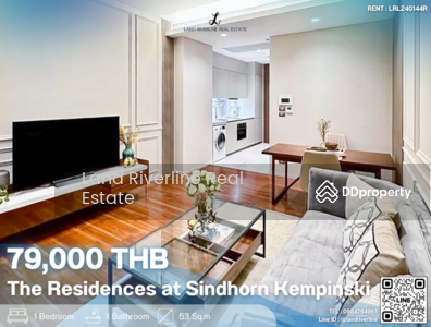 For Rent - The Residences at Sindhorn Kempinski, Bangkok
