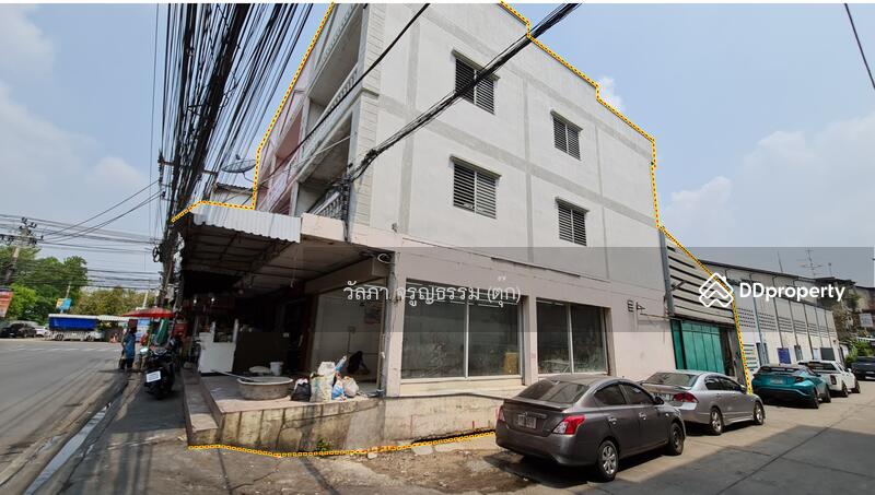 For Rent - For rent, commercial building, 3 floors, 3 units, Sukhaprachasan Road 3, Wat Ku, Nonthaburi