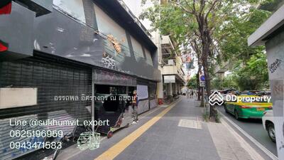 ขาย - ขาย อาคารพาณิชย์ ทำเลดี ติดถนนสุขุมวิท พร้อมพงษ์ ทองหล่อ ขนาดที่ดิน 96 ตร.วา, กรุงเทพ