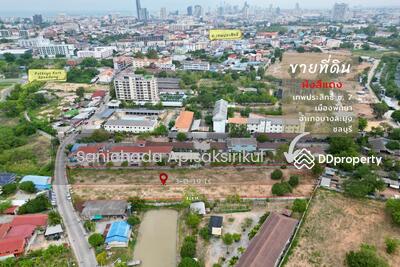 ขาย - ขายที่ดินใกล้ทะเล ซอยเทพประสิทธิ์7 พัทยา ขนาด 3ไร่ 19 ตร.ว. ถมแล้ว ผังสีแดง, ชลบุรี