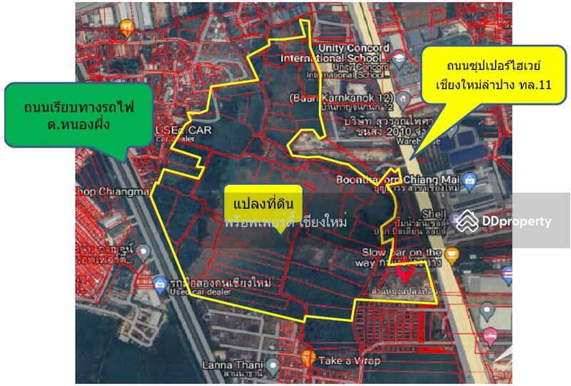ขายที่ดินพัฒนาที่อยู่อาศัยบนถนนซุปเปอร์ไฮเวย์ 11 ในสารภี เชียงใหม่, Chiang Mai, Chai Sa Than, Saraphi, Chiang Mai, , 377,026 sqm, Land For Sale, by Elijah Ridgley, 11298022 - DDproperty.com