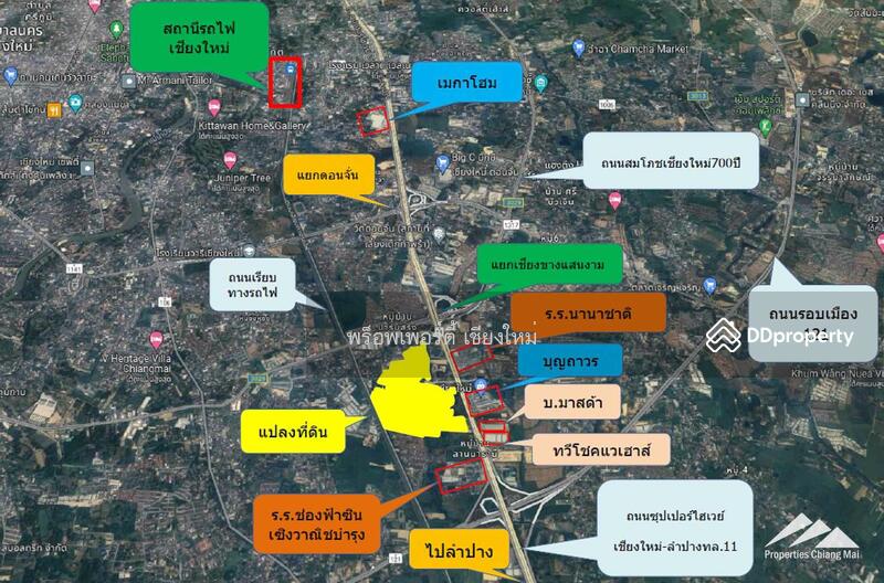 ขายที่ดินพัฒนาที่อยู่อาศัยบนถนนซุปเปอร์ไฮเวย์ 11 ในสารภี เชียงใหม่, Chiang Mai, Chai Sa Than, Saraphi, Chiang Mai, , 377,026 sqm, Land For Sale, by Elijah Ridgley, 11298022 - DDproperty.com