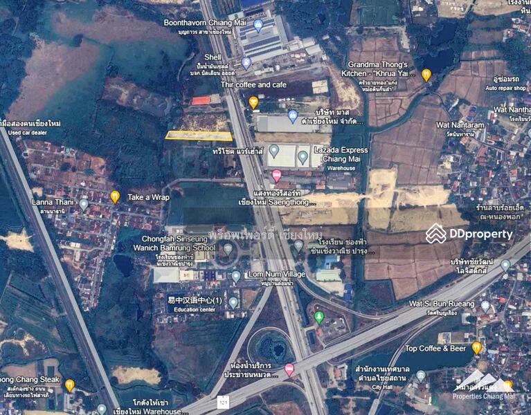 ขายที่ดินบนซุปเปอร์ไฮเวย์ 11 ในสารภี เชียงใหม่, เชียงใหม่, ไชยสถาน, สารภี, เชียงใหม่, 5,792 ตร.ม., ที่ดิน ขาย, โดย เอลียาห์ ริดจ์ลี่ย์, 11299876 - DDproperty.com