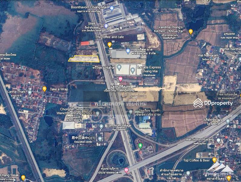 ขายที่ดินบนซุปเปอร์ไฮเวย์ 11 ในสารภี เชียงใหม่, เชียงใหม่, ไชยสถาน, สารภี, เชียงใหม่, 5,792 ตร.ม., ที่ดิน ขาย, โดย เอลียาห์ ริดจ์ลี่ย์, 11299935 - DDproperty.com