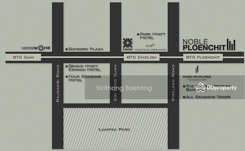 Noble Ploenchit : โนเบิล เพลินจิต, กรุงเทพ, 1035 Ploenchit Road, ลุมพินี, ปทุมวัน, กรุงเทพ, 209 ตร.ม., Condo ให้เช่า, โดย Sirithong Saetang, 11300648 - DDproperty.com