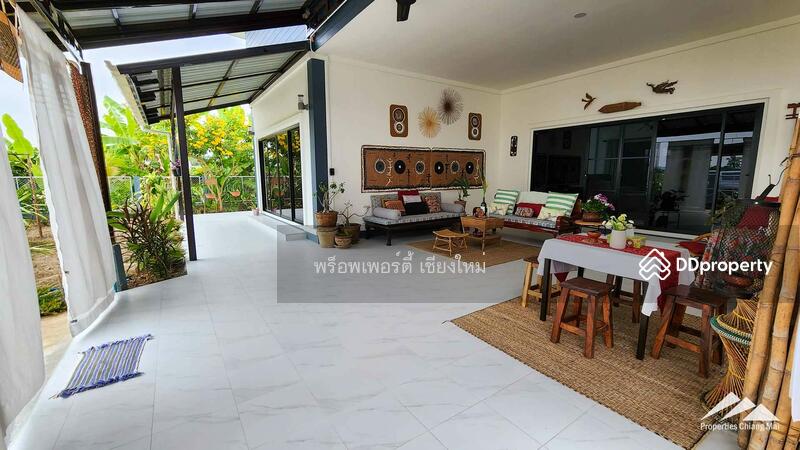 ขาย - สวรรค์ของชาวสวนพร้อมวิวภูเขาและพื้นที่นั่งเล่นกลางแจ้งสไตล์บาหลีในสันป่าตอง, เชียงใหม่