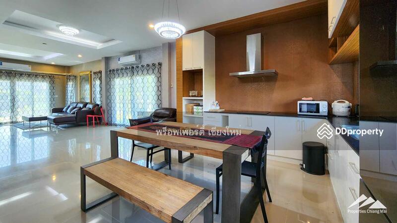 กว้างขวางพร้อมเฟอร์นิเจอร์ 4 ห้องนอน 4 ห้องน้ำพร้อมสวนในหางดง, เชียงใหม่, น้ำแพร่, หางดง, เชียงใหม่, 300 ตร.ม., บ้านเดี่ยว ขาย, โดย เอลียาห์ ริดจ์ลี่ย์, 11302233 - DDproperty.com