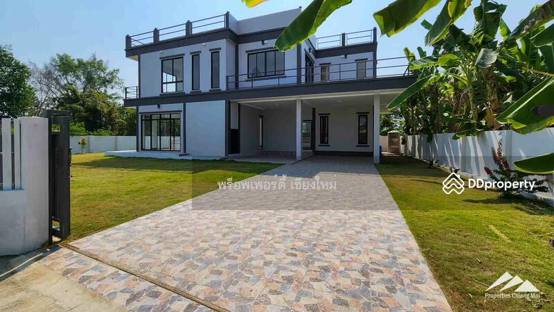 New Modern House With A Large Garden And Rooftop In San Sai, Chiang Mai, Nong Yaeng, San Sai, Chiang Mai, 5 Bedrooms, 474 sqm, Single Detached House For Sale, by Elijah Ridgley, 11304001 - DDproperty.com