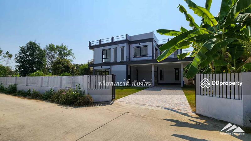 New Modern House With A Large Garden And Rooftop In San Sai, Chiang Mai, Nong Yaeng, San Sai, Chiang Mai, 5 Bedrooms, 474 sqm, Single Detached House For Sale, by Elijah Ridgley, 11304001 - DDproperty.com