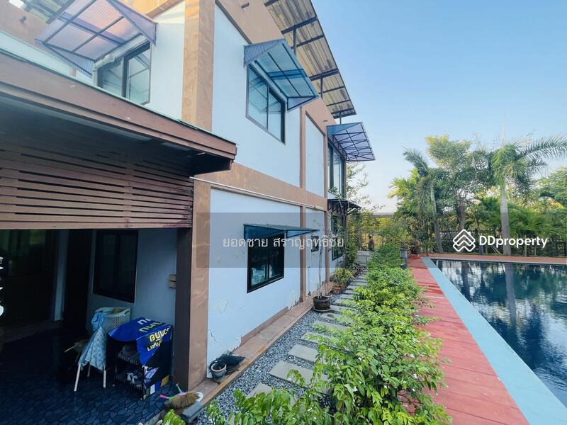 For Sale - For sale: 3 plots of land with houses,total 1-2-72 Rai 13.5 mb, Samut Prakan