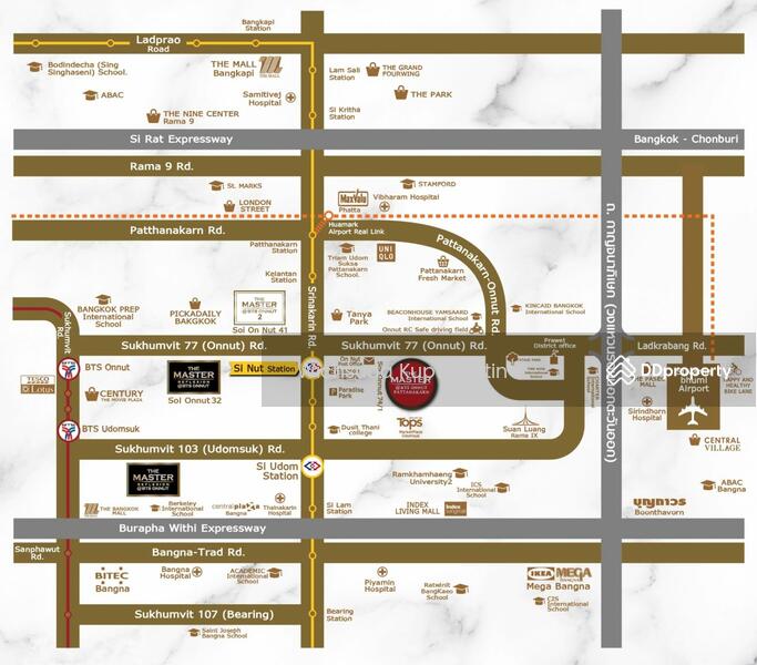 The Master @ BTS Onnut - Pattanakarn, Bangkok, Onnut Road ( Sukhumvit 77 ), Prawet, Prawet, Bangkok, , 57 sqm, Shophouse For Rent, by Wichsuda Kuptawatin, 11309665 - DDproperty.com