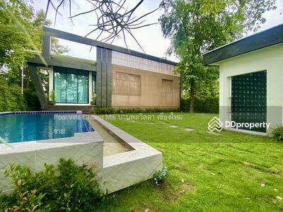 ขาย - บ้านพร้อมสระว่ายน้ำส่วนตัว โมเดิร์น ลักชูรี่ ทำเลดีมาก โซนสันกำแพง แม่ออน, เชียงใหม่