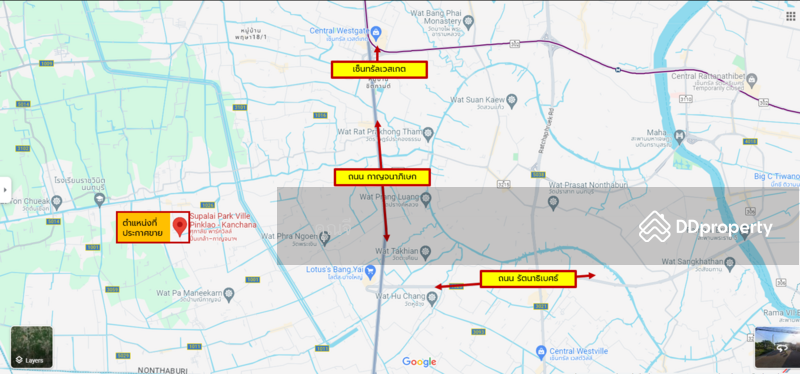 For Sale - Supalai Park Ville Pinklao-Kanchana, Nonthaburi