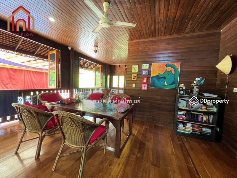 For Sale - Thai house for sale Pinehurst Rangsit golf course village, golden teak hous, Pathum Thani