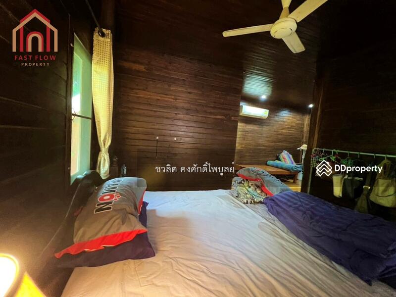 For Sale - Thai house for sale Pinehurst Rangsit golf course village, golden teak hous, Pathum Thani