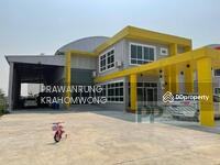 ขาย - ขายโรงงาน ที่ดินทั้งหมด 2ไร่แบ่งตามไลน์ผลิต ทั้งหมด 12 ห้อง พื้นอิมพ๊อกซี่ นราภิรมย์ บางเลน นครปฐม, นครปฐม