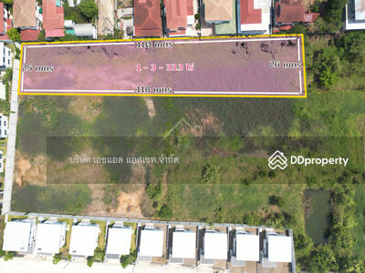 ขาย - ที่ดินเปล่า 733.3 ตารางวา ซอย สุเหร่าปากคลองลำรี ละหาร บางบัวทอง, นนทบุรี