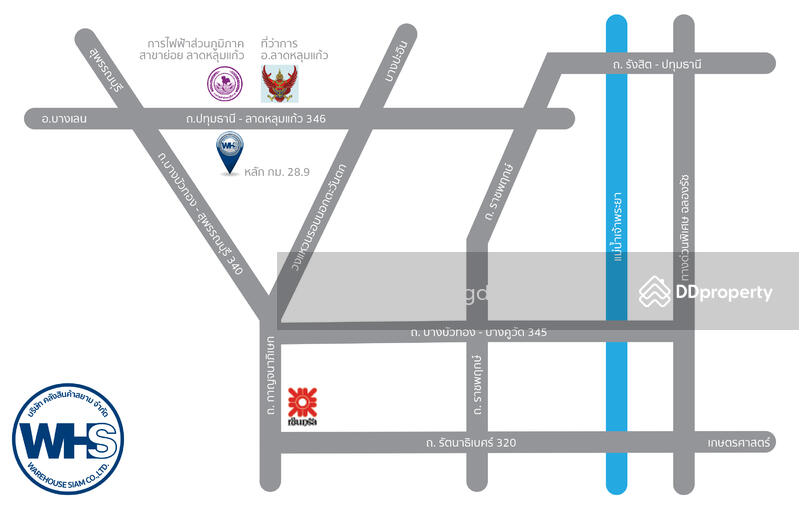 ให้เช่า - คลังสินค้าสยาม ลาดหลุมแก้ว, ปทุมธานี
