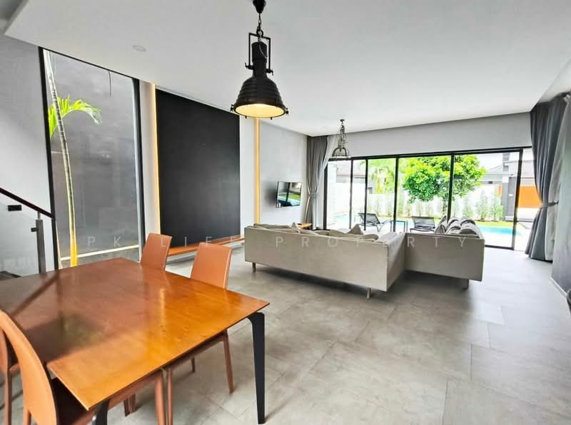 ให้เช่า - 8R0579 Pool villa for rent 2bedrooms 2bathrooms 75,000/month at chalong have fully furnished, ภูเก็ต