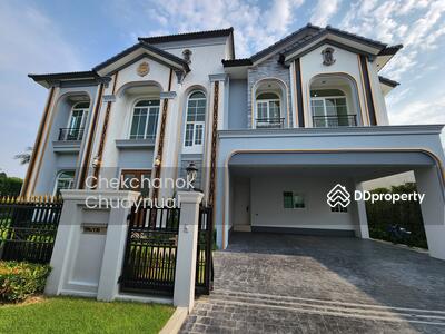 ขาย - บ้านเดี่ยวหรู ปิ่นเกล้า ติดถนนพระบรม 4ห้องนอน 5น้ำ 3จอดรถ ใช้สอย 400 ตรม. แบบบ้านใหม่, กรุงเทพ