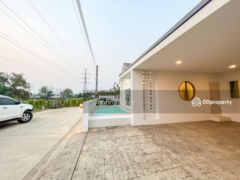 บ้านชั้นเดียวสร้างใหม่ให้เช่า ใกล้โรงเรียนนานาชาติลานนา บ้านถวาย หางดง เชียงใหม่, Chiang Mai, บ้านถวาย, Khun Dong, Hang Dong, Chiang Mai, 3 Bedrooms, 145 sqm, Single Detached House For Rent, by Surat Premsri, 11357608 - DDproperty.com