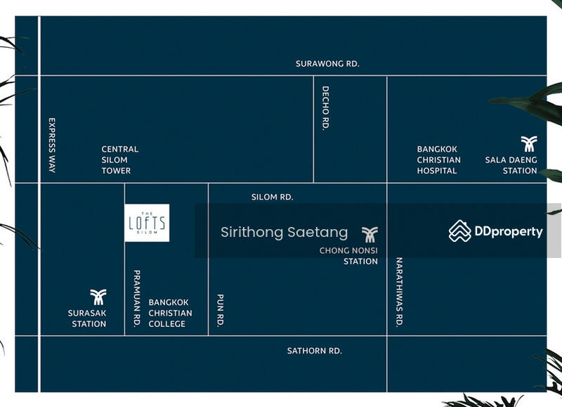 The Lofts Silom : เดอะ ลอฟท์ สีลม, กรุงเทพ, Pramuan Road, สีลม, บางรัก, กรุงเทพ, 46 ตร.ม., Condo ให้เช่า, โดย Sirithong Saetang, 11357894 - DDproperty.com