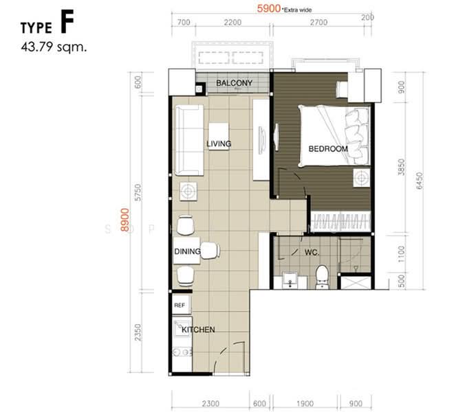 Circle Condominium : เซอร์เคิล คอนโดมิเนียม, กรุงเทพ, 1674 ซอยเพชรบุรี 36 ถนนเพชรบุรี, มักกะสัน, ราชเทวี, กรุงเทพ, 47 ตร.ม., คอนโด ขาย, โดย Sophia Leung, 11359352 - DDproperty.com